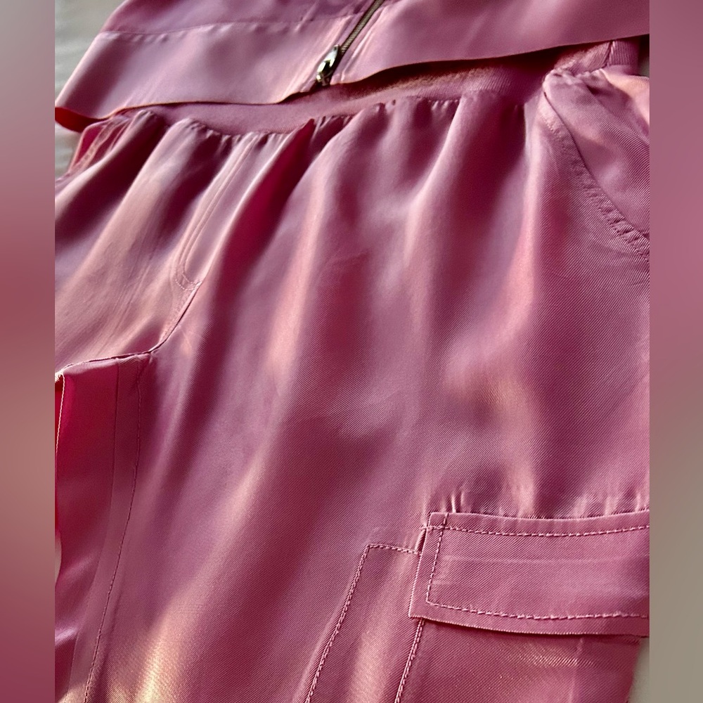PRICE DROP💥‼️Cinq a’ Sept Primrose Pink,Brand NEW Satin set!! SO gorgeous!🩷🩷 - Picture 5 of 10